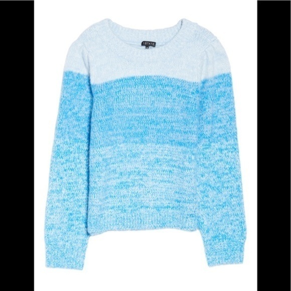 1. STATE Marled Stripe Sweater NWT - Picture 3 of 8